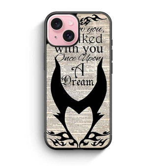 Maleficent Book iPhone 15 Case