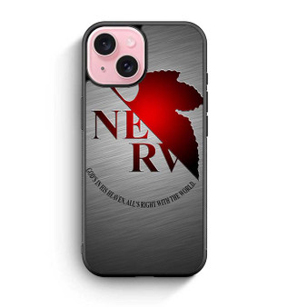 neon genesis NERV iPhone 15 Case