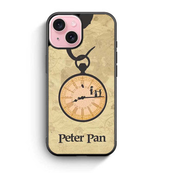 Peter pan clock iPhone 15 Case