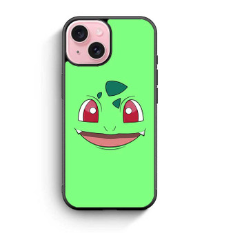 pokemon bulbasaur face iPhone 15 Case