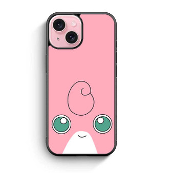 pokemon wigglytuff face iPhone 15 Case