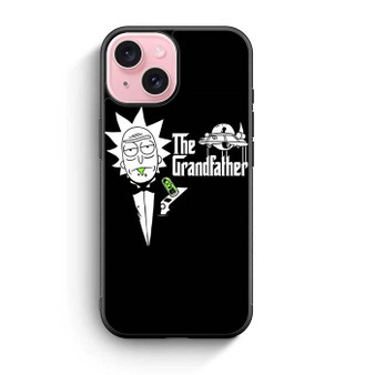 Rick And Morty tye Dye iPhone 15 Case
