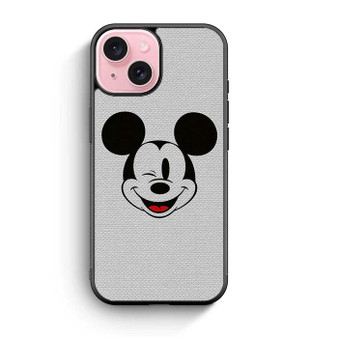 Smiling Micky Mouse iPhone 15 Case