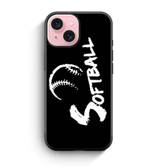 Softball 2 iPhone 15 Case