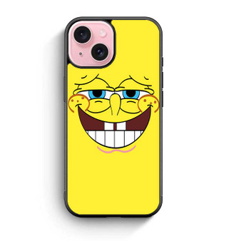 spongebob squarepants smiles iPhone 15 Case