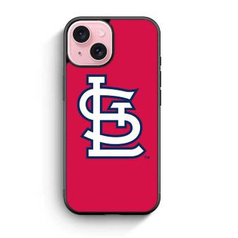 St Louis Cardinals Red iPhone 15 Case