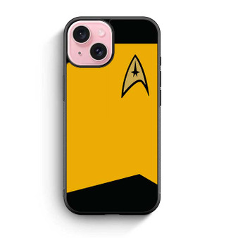 Star Trek Logo Light Yellow iPhone 15 Case