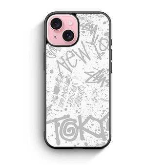 Stussy Cities Of The World Art iPhone 15 Case
