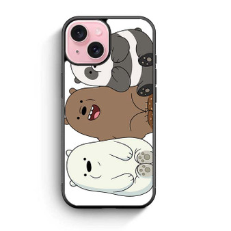 We Bear Bears Trio iPhone 15 Case