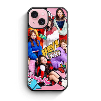 Twice Collage Quotes iPhone 15 Case