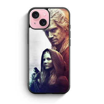 The Witcher Geralt and Ciri iPhone 15 Case