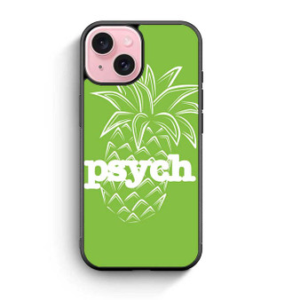 Pineapple Psych White iPhone 15 Case
