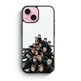 NCT kpop black on black iPhone 15 Case