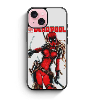 Dead Pool Woman iPhone 15 Case