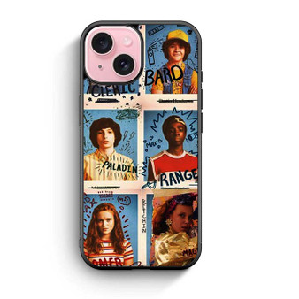 Stranger Things All Cast 2 iPhone 15 Case