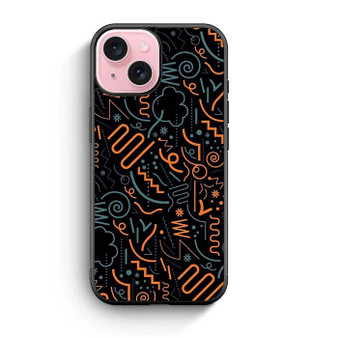 Abstract Urban Art iPhone 15 Case