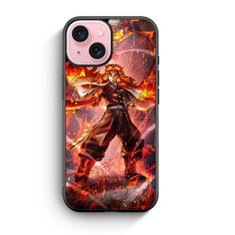 Demon Slayer Rengoku iPhone 15 Case