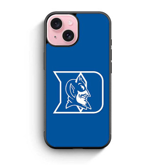 Duke Blue Devils Logo iPhone 15 Case