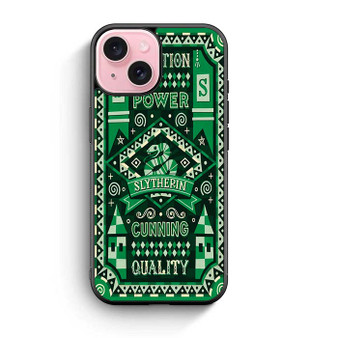 Harry Potter Slytherin Quotes iPhone 15 Case