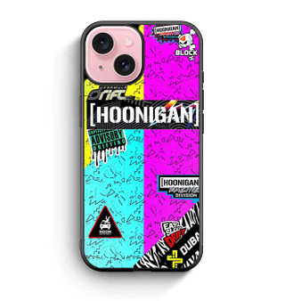 Hoonigan Racing Icons iPhone 15 Case