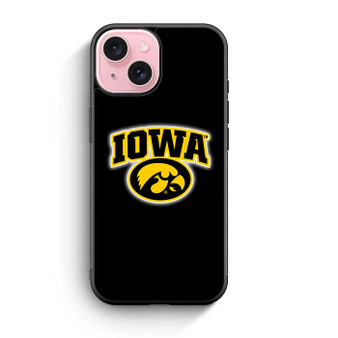 Iowa Hawkeyes Main Logo iPhone 15 Case