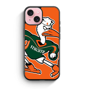 Miami Hurricanes 2 iPhone 15 Case