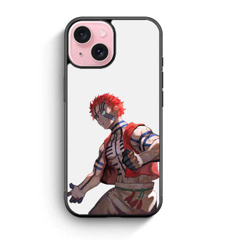 Demon Slayer Akaza 3th Upper Moon iPhone 15 Case