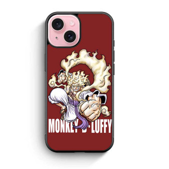 One Piece Luffy Gears 5 iPhone 15 Case