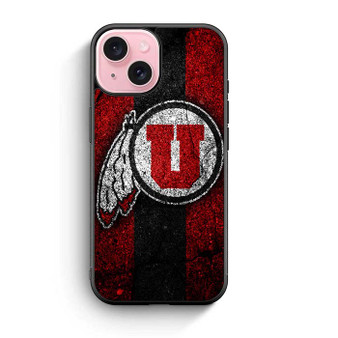 Utah Utes american football team iPhone 15 Case