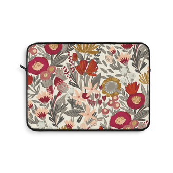 Floral Art Laptop Sleeve