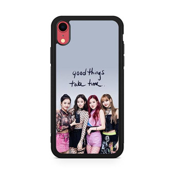 Black Pink Signature 2 iPhone XR Case