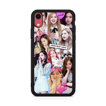 Black Pink Collage 2 iPhone XR Case