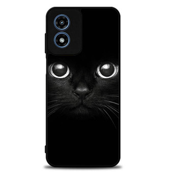 black cat Motorola Moto G Play 2024 Case