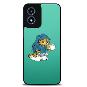 Garfield the Lazy Morning Motorola Moto G Play 2024 Case