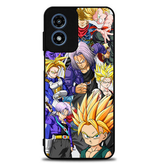 Trunks Dragon Ball Collage Motorola Moto G Play 2024 Case