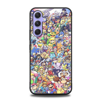 Game cartoon characters Samsung Galaxy A54 5G Case