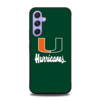 Miami hurricanes Samsung Galaxy A54 5G Case