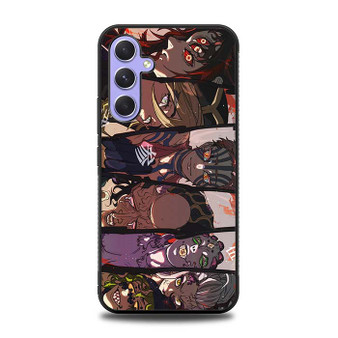 Demon Slayer All Upper Moon 2 Samsung Galaxy A54 5G Case