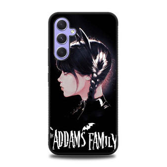 Wednesday The Addams Familly Cat Costume Samsung Galaxy A54 5G Case