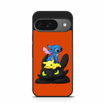Stitch Pikachu Toothless Cute Google Pixel 9 Case