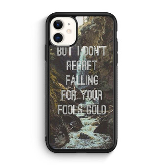 One Direction Quotes Fool's Gold 2 iPhone 12 Mini | iPhone 12 Case
