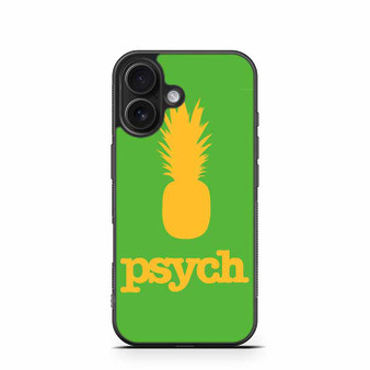 Pineapple Psych Yellow iPhone 16 Case