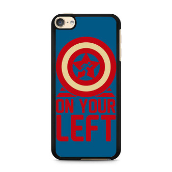 On your left captain america 2 iPod Touch 6 Case