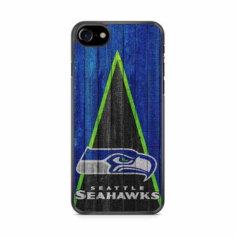 Seattle Seahawks Wood Art iPhone SE 2020 Case