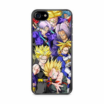 Trunks Dragonball Collage iPhone SE 2020 Case