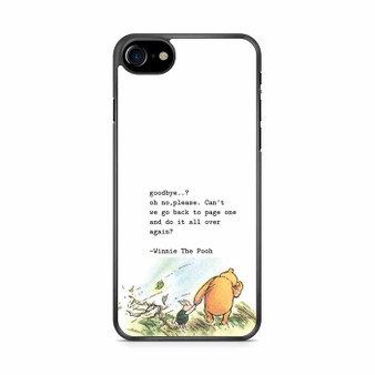 Winnie the pooh goodbye iPhone SE 2020 Case