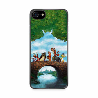 Winnie the pooh playing iPhone SE 2020 Case