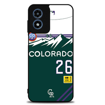 Colorado rockies jersey Motorola Moto G Play 2024 Case