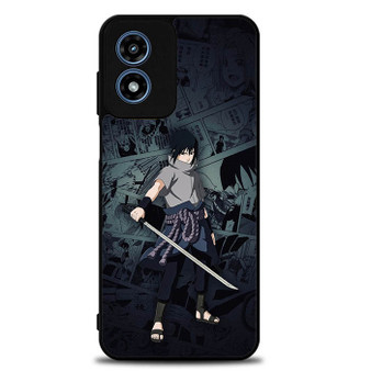 Sasuke Uchiha in Manga Motorola Moto G Play 2024 Case