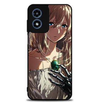 Violet evergarden sad Motorola Moto G Play 2024 Case